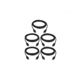 Eaton P580-010-5PK 4K DisplayPort Cable 5-Pack Compatible Tripp Lite