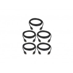 Eaton P580-010-5PK 4K DisplayPort Cable 5-Pack Compatible Tripp Lite