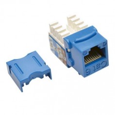 Eaton N238-001-BL Tripp Lite Modular Cat6a Shielded In Line Coupler