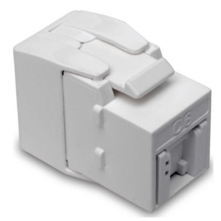 Eaton N238-001-GY-TF Tripp Lite Modular Cat6a Shielded In Line Coupler