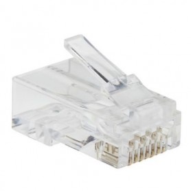 Eaton N232-100-UTP Tripp Lite Cat6 RJ45 Pass Through UTP Modular Plug 100 Pack TAA