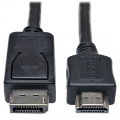Eaton P582-006 Tripp Lite DisplayPort to HDMI Adapter Cable M M 6 ft