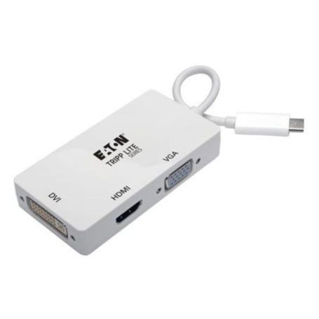 Eaton U444-06N-HDV4K Tripp Lite USB C Multiport Adapter M 3xF 4K HDMI DVI VGA