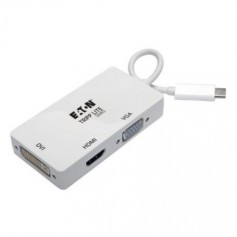Eaton U444-06N-HDV4K Tripp Lite USB C Multiport Adapter M 3xF 4K HDMI DVI VGA