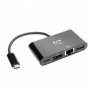 Eaton U444-06N-H4GUBC Tripp Lite USB C Multiport Adapter 4K HDMI USB A Port GbE 60W