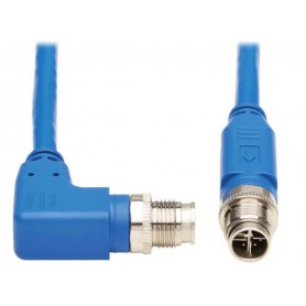 Eaton NM12-603-05M-BL M12 X-Code Cat6 Ethernet Cable Compatible Tripp Lite