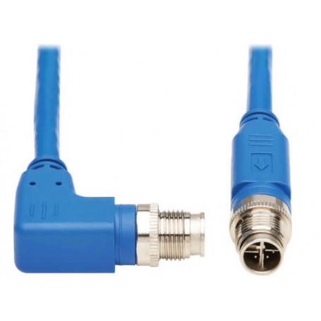 Eaton NM12-603-05M-BL M12 X-Code Cat6 Ethernet Cable Compatible Tripp Lite