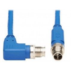 Eaton NM12-603-05M-BL M12 X-Code Cat6 Ethernet Cable Compatible Tripp Lite