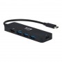 Eaton U444-06N-H3UC2 Tripp Lite USB C Multiport Adapter 4K 60 Hz HDMI 3 USB A Hub