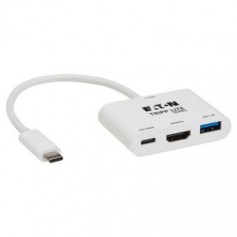 Eaton U444-06N-H4U-C3 Tripp Lite USB C Multiport Adapter 4K 60Hz HDMI