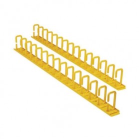 Eaton SRCABLERINGVRTF Tripp Lite 6 ft Vertical Cable Manager with Flexible Rings