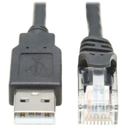 Eaton U009-006-RJ45-X Tripp Lite USB A to RJ45 Rollover Console Cable M M Cisco