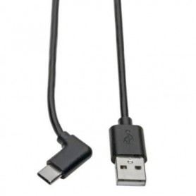 Eaton U038-006-CRA Tripp Lite USB A to USB C Cable Right Angle USB C USB 2 0 M M 6 ft