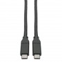 Eaton U040-C13-C-5A Tripp Lite USB C Cable M M USB 2 0 5A 100W Rated USB IF Certified 13 ft