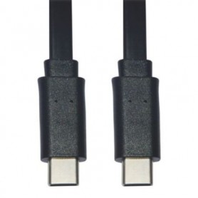 Eaton U040-006-C-FL Tripp Lite USB C Flat Cable M M USB 2 0 Black 6 ft