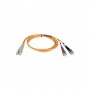 Eaton N518-01M Tripp Lite 1m Duplex Multimode 50 125 Fiber Patch Cable