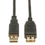 Eaton U024-016 Tripp Lite USB 2 0 Extension Cable A M F 16 ft 4 88 m