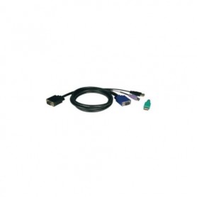 Eaton P780-010 Tripp Lite 10ft USB PS2 KVM Cable Kit