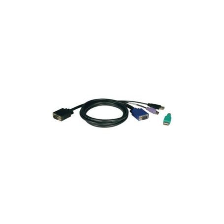 Eaton P780-010 Tripp Lite 10ft USB PS2 KVM Cable Kit