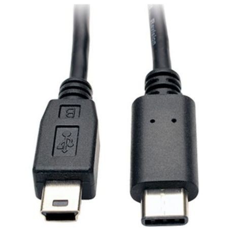 Eaton U040-006-MINI Tripp Lite USB 5 Pin Mini B to USB C Cable USB 2 0 M M 6 ft 1 83 m