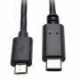 Eaton U040-006-MICRO Tripp Lite USB Micro B to USB C Cable USB 2 0 M M 6 ft 1 83 m