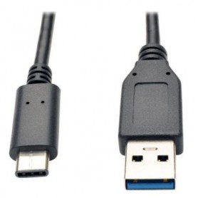 Eaton U428-003-G2 Tripp Lite USB C to USB A Cable M M USB 3 2 Gen 2 10 Gbps