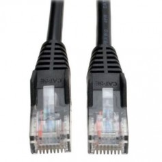 Eaton N001-003-BK Tripp Lite Cat5e 350 MHz Snagless Molded UTP Ethernet Cable RJ45 M M Black