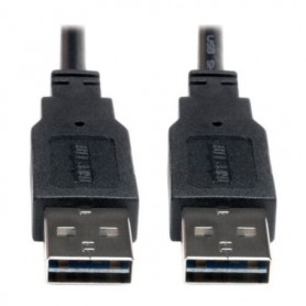 Eaton UR020-006 Tripp Lite Universal Reversible USB 2 0 Cable Reversible A 6 ft