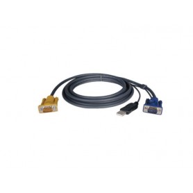 Eaton P776-006 6 ft USB 2-in-1 KVM Cable Kit Compatible Tripp Lite