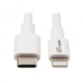 Eaton M102-003-WH Tripp Lite USB-C to Lightning Cable, 3 ft.