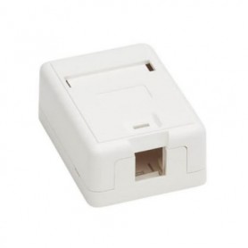 Eaton N082-001-WH Tripp Lite 1-Port Surface-Mount Keystone Box