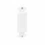 Eaton N042D-100V-WH Tripp Lite Decora-Style Vertical Blank Center Plate Insert