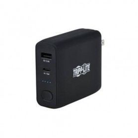 Eaton UPBW-05K0-1A1C Tripp Lite 5000mAh 2-Port Mobile Power Bank and USB Wall Charger