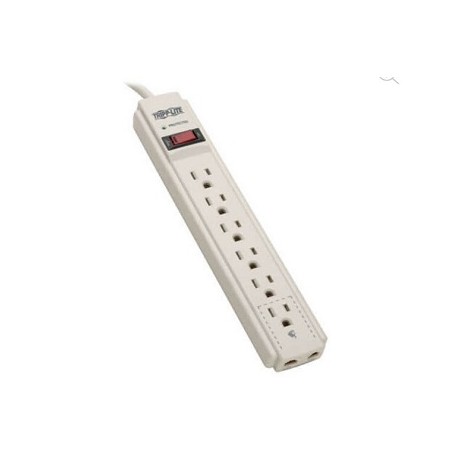 Eaton TLP604TEL 6-Outlet Surge Protector Compatible Tripp Lite