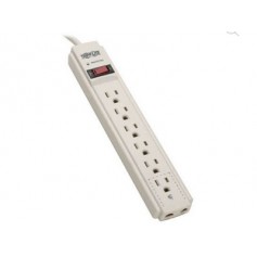 Eaton TLP604TEL 6-Outlet Surge Protector Compatible Tripp Lite