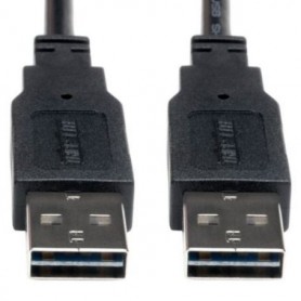 Eaton UR020-010 Tripp Lite Universal Reversible USB 2 0 Cable