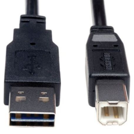 Eaton UR022-003 Tripp Lite Universal Reversible USB 2 0 Cable 3ft