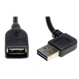 Eaton UR024-18N-RA Tripp Lite Universal Reversible USB 2 0 Extension Cable