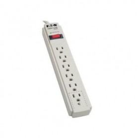 Eaton TLP604 6-Outlet 120V 15A Surge Protector