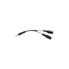 Eaton P318-06N-MFF 6 in. 3.5mm Audio Headset Splitter Adapter Tripp Lite