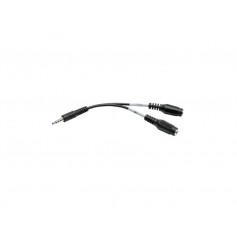 Eaton P318-06N-MFF 6 in. 3.5mm Audio Headset Splitter Adapter Tripp Lite