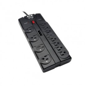 Eaton TLP1208TEL 12-Outlet Surge Protector Tel Protection Tel/Modem Protection