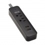 Eaton TLP206USB 2-Outlet Surge Protector 2 USB Ports 6ft Cord 5-15P Plug, 450 Joules
