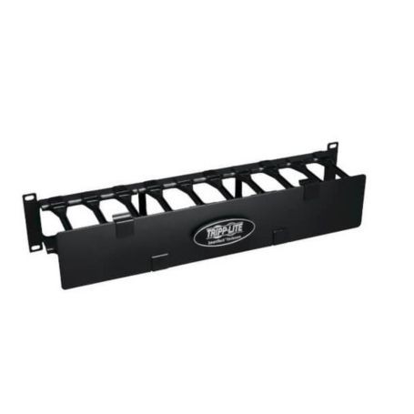 Eaton SRCABLEDUCT2UHD 2U High-Capacity Horizontal Cable Manager Dual-Hinge Cover