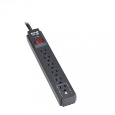 Eaton TLP63B 6-Outlet Surge Protector Tripp Lite Compatible - 5-15R Outlets, 600 Joules, 3 ft. (0.9 m) Cord