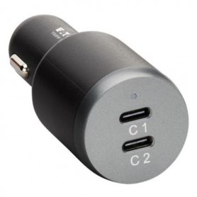 Eaton U280-C02-100W Tripp Lite Dual Port USB C Car Charger 100W