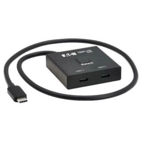Eaton U415-002-BDS 2-Port USB 3.0 KVM Switch Tripp Lite Compatible 8K 60 Hz Video, HDCP Passthrough