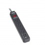 Eaton TLP625DB 6-Outlet Surge Protector 2.5ft Cord Tripp Lite Compatible 25 ft. (7.6 m) Braided Cord