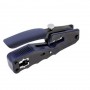 Eaton T100-PT1 Desktop Terminal Connector Block Tripp Lite Compatible with Cable Stripper for Pass-Through RJ45 Plugs