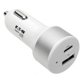 Eaton U280-C02-C1A1 Tripp Lite Dual Port USB Car Charger PD Charging USB Type C